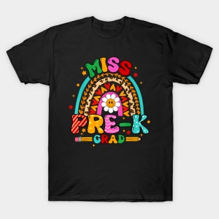 Kids Girl Miss Pre-K Grad Graduation Girl Last Day Of School T-Shirt